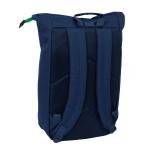 Mochila para notebook Benetton Green Azul Marinho 28 x 42 x 13 cm