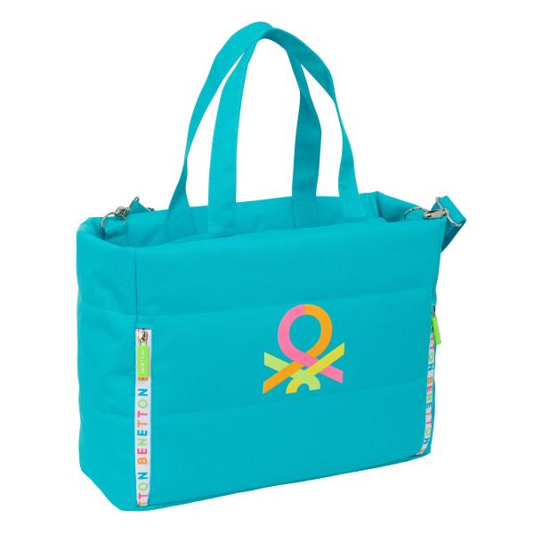 Mala para Portátil Benetton Summer Azul 40 x 31 x 17 cm