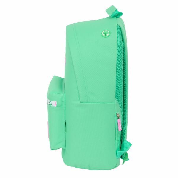 Mochila para notebook Benetton benetton Verde 31 x 41 x 16 cm