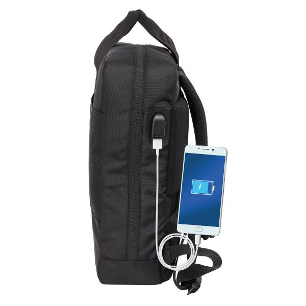 Mochila para notebook Real Madrid C.F. Premium Preto 29 x 39 x 11 cm 13,3"