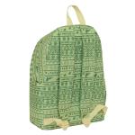 Mochila para notebook Mufasa Verde Bege 31 x 43 x 13 cm