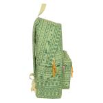 Mochila para notebook Mufasa Verde Bege 31 x 43 x 13 cm