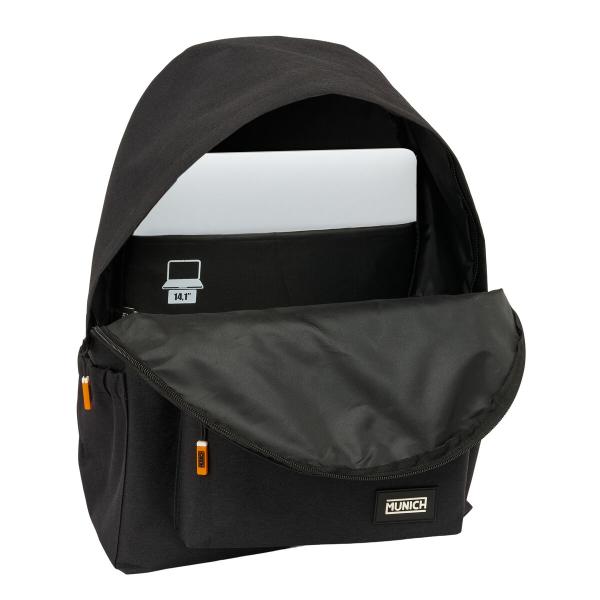 Mochila para notebook Munich Lagoon Preto 31 x 43 x 13 cm