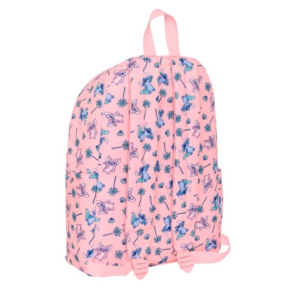Mochila para notebook Lilo & Stitch Beach Cor de Rosa