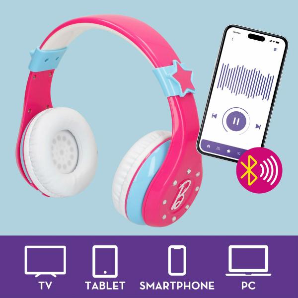 Auriculares Bluetooth Barbie