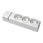 Extensão com 3 Tomadas sem Interruptor Solera 8003p