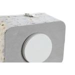 Suporte para comandos DKD Home Decor Azul Cinzento Camel Rosa Claro 2 Unidades