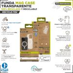 Capa para Telemóvel Muvit iPhone 15 Plus Clear iPhone 15 Plus