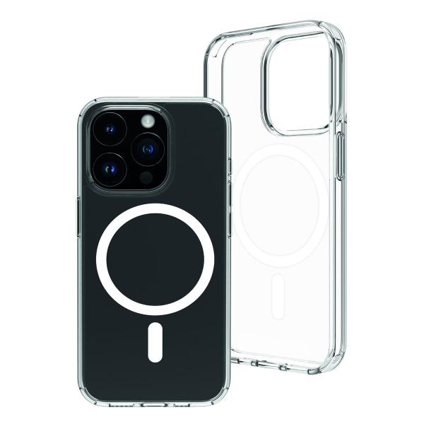 Capa para Telemóvel Muvit for Change iPhone 15 Pro Max Clear Magnética