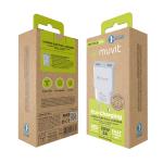 Carregador de Carro Muvit for Change HC-263C Branco 30 W