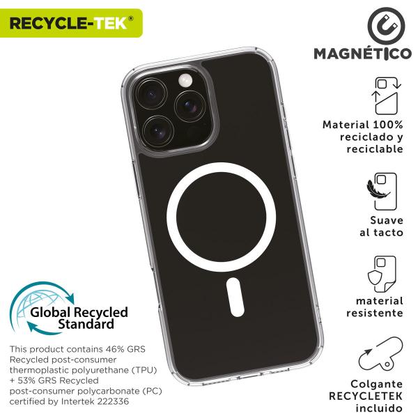 Capa para Telemóvel Muvit for Change iPhone 16 Pro Max Magnética