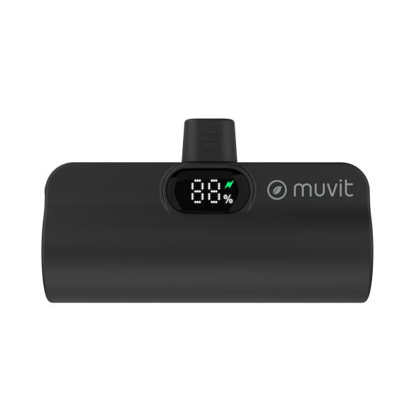 Powerbank Muvit for Change DP53D-R-PD Preto 5000 mAh