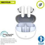 Auriculares in Ear Bluetooth Muvit for Change Branco