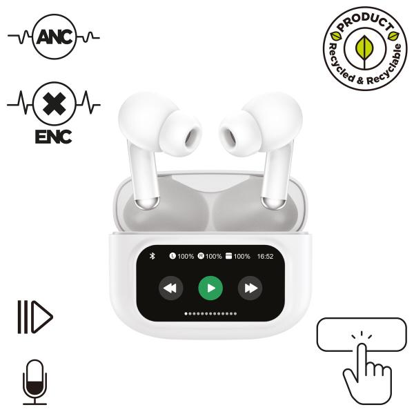Auriculares Muvit MCTWS0007 Branco