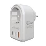 Carregador de Parede Muvit for Change 851DQ-DE Branco 20 W