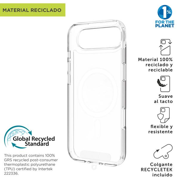 Capa para Telemóvel Muvit for Change iPhone Air Transparente