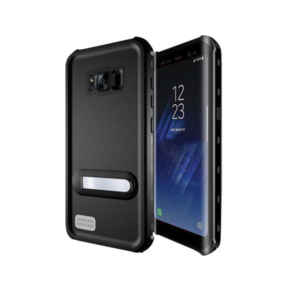 Capa Aquática Samsung Galaxy S8 KSIX Aqua Case Preto Transparente