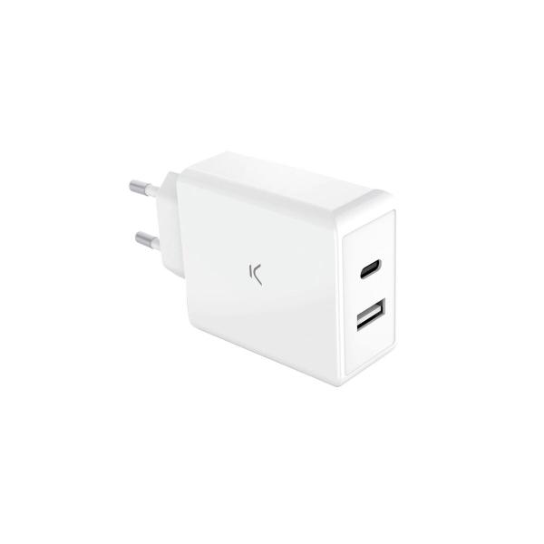Carregador de Parede KSIX Branco 45 W