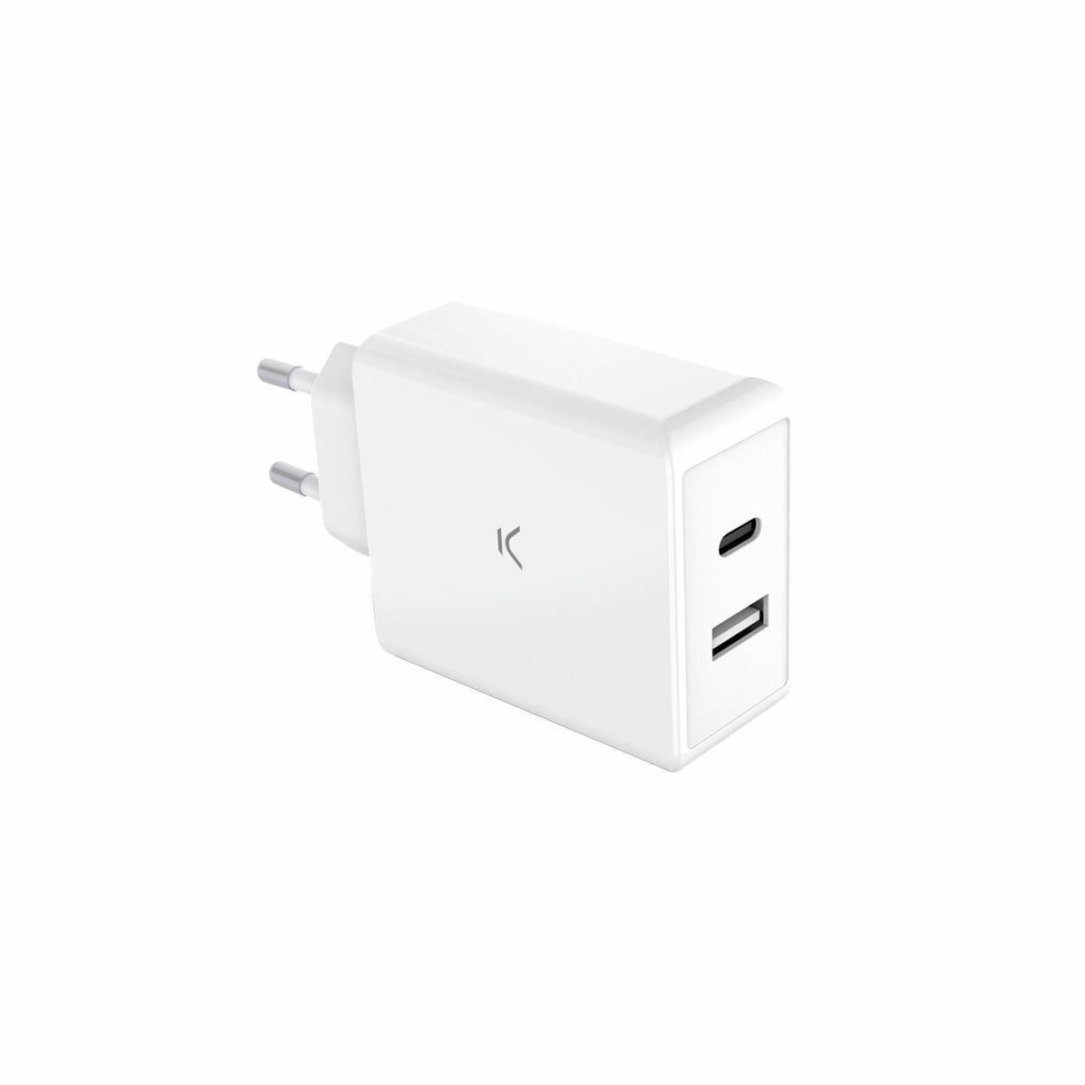 Carregador de Parede KSIX Branco 45 W