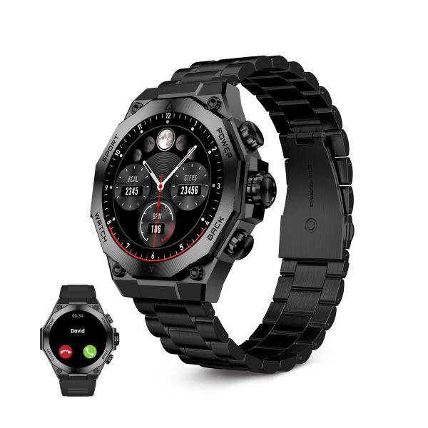 Smartwatch KSIX Titanium Preto 1,43"