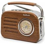 Rádio Portátil Bluetooth Kooltech Retro AM/FM