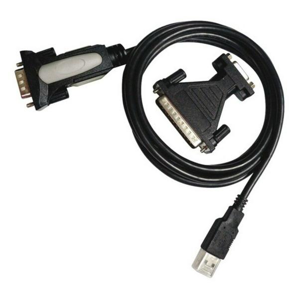 Adaptador USB para RS232 NANOCABLE 10.03.2002 1,8 m Preto