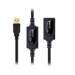 Cabo Alargador USB NANOCABLE 10.01.021 Preto