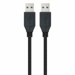 Cabo USB 3.0 A para USB A NANOCABLE 10.01.1002-BK Preto 2 m