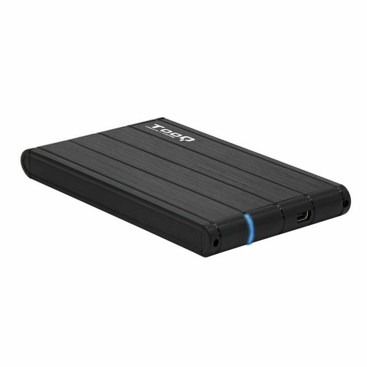 Capa Disco Duro TooQ TQE-2530B 2.5" SATA USB 3.0 Preto 2,5"