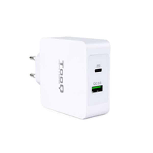 Carregador USB Parede TooQ TQWC-2SC03WT Branco 48 W