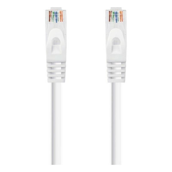 Cabo de rede rígido UTP Categoria 6 NANOCABLE 10.20.1803-W LSZH (3 m) Branco