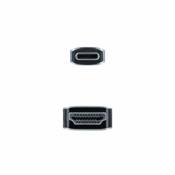 Cabo USB-C para HDMI NANOCABLE 10.15.5103 Preto 3 m