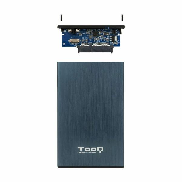 Caixa externa TooQ TQE-2527PB Azul 2,5"