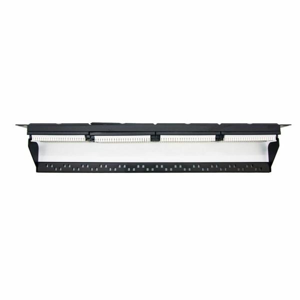 Switch de Armário NANOCABLE CAT.6A UTP 19"1U Dual