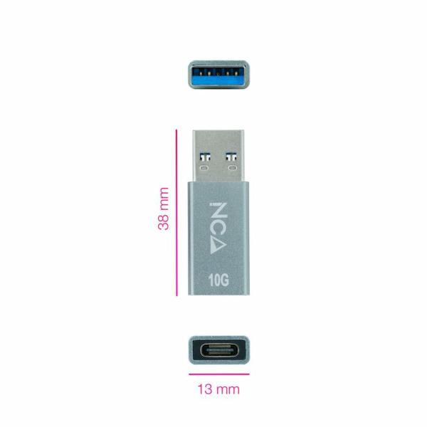 Adaptador USB 3.0 para USB-C 3.1 NANOCABLE