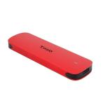 Caixa externa TooQ TQE-2201R Vermelho
