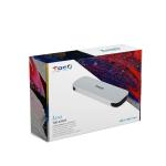 Caixa externa TooQ TQE-2202S Prateado Aço