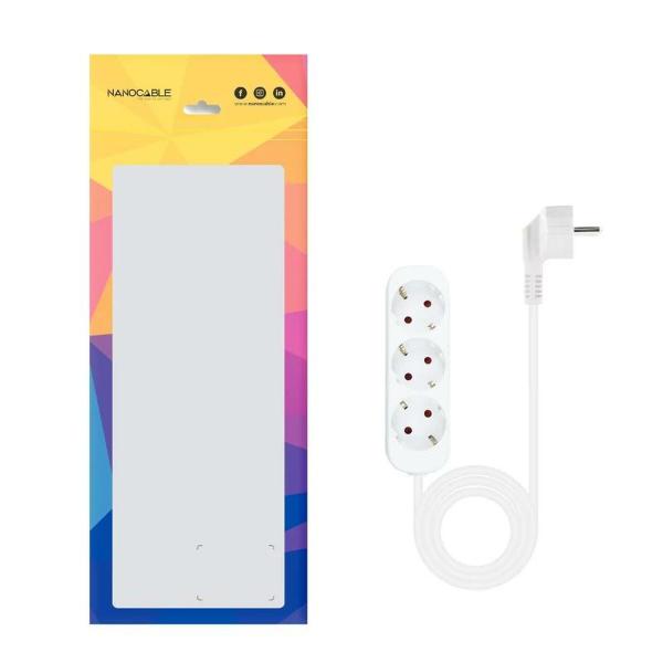 Entrelinha NANOCABLE 10.38.0003-NS Branco 3680 W (1,4 m)