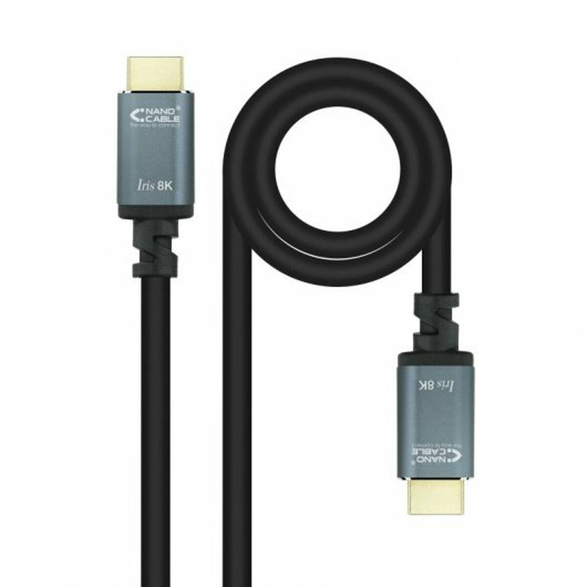Cabo HDMI NANOCABLE 10.15.8010 10 m Preto