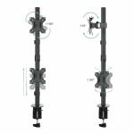 Suporte de Mesa para Ecrã TooQ DB1233TNV-B 32" 13" 16 Kg