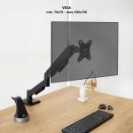 Monitor Gaming TooQ DB1733TNR-B 17"-32"