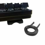 Teclado e Rato para Vídeojogos Woxter GM26-075 Preto