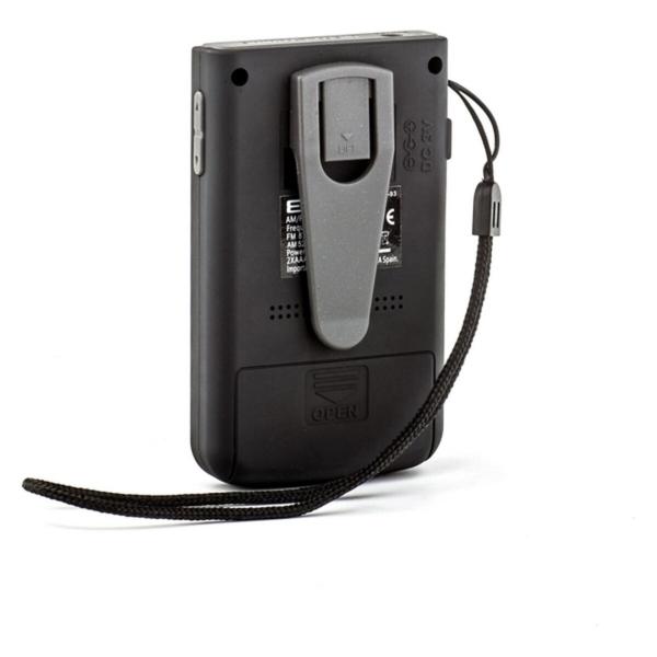 Rádio Transistor ELBE RF-93 AM/FM Preto