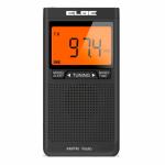Rádio Transistor ELBE 05205651 Preto