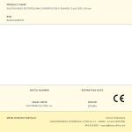 Suporte de cabos F-line Branco Porcelana 5 Unidades