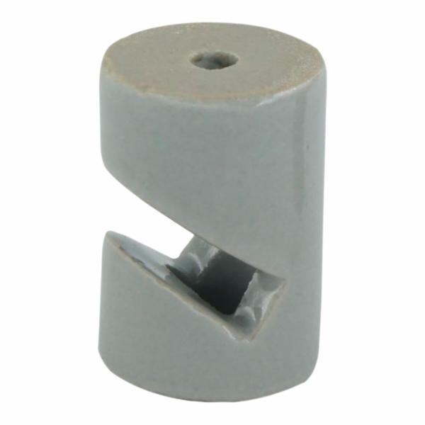 Suporte de cabos F-line Preto Porcelana 5 Unidades