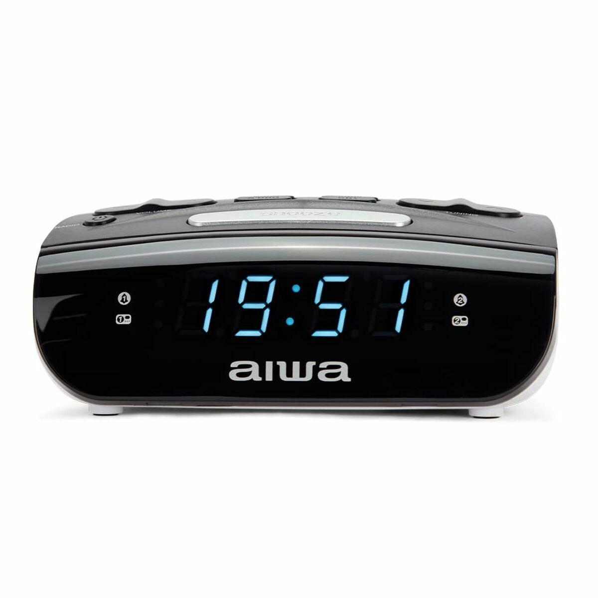 Rádio Despertador Aiwa CR-15 Preto