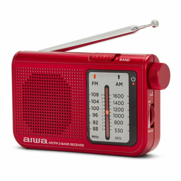 Rádio Portátil Aiwa RS55RD Vermelho