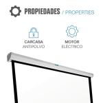 Tela Elétrica Panorâmica iggual PSIPS184