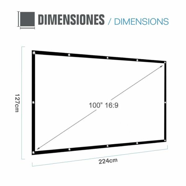 Tela de Projeção iggual ECO COST 100 100"